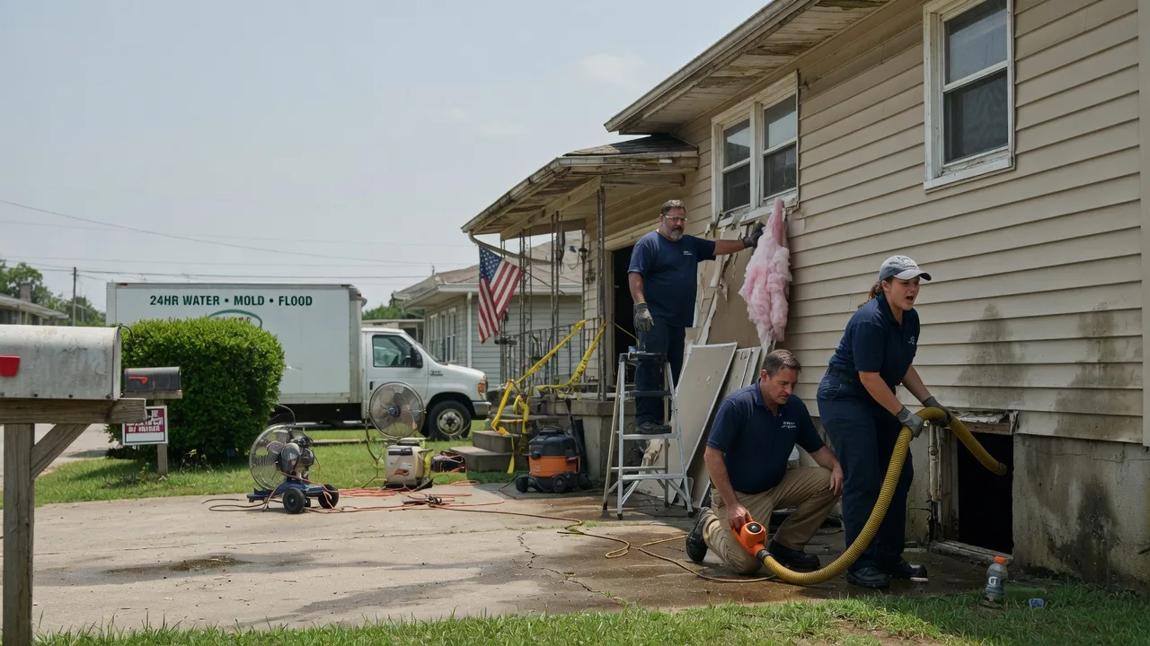 Water Damage Repair in Lauderdale, MS near me